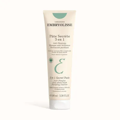 Embryolisse Laboratoires 3 in 1 Secret Paste (Pasta oczyszczająca do skóry mieszanej i tłustej)