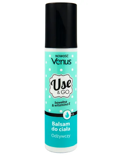 Venus Use & Go, Odżywczy balsam do ciała w sprayu