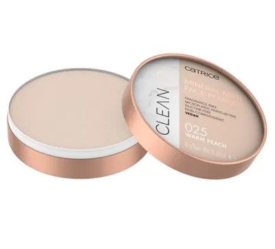 Catrice Clean ID, Mineral Matt Face Powder (Puder do twarzy)