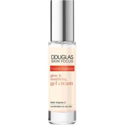 Douglas Collection Skin Focus, Vitamin Radiance Glow & Mattifying Gel Cream (Matujący żel-krem)