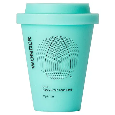 HaruHaru Wonder, Honey Green Aqua Bomb Cream (Nawilżający krem z zieloną herbatą i miodem)