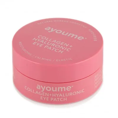 Ayoume Collagen + Hyaluronic Eye Patch (Płatki pod oczy z kolagenem i kwasem hialuronowym)