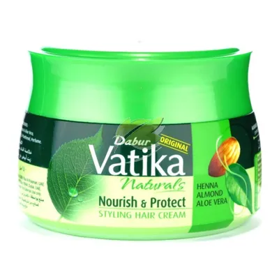 Dabur Vatika, Naturals Nourish & Protect (Odżywka w kremie z henną, migdałami i aloesem)