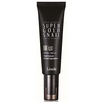 Lioele Super Gold Snail BB Cream SPF50 PA+++ (Rewitalizujący krem BB ze śluzem ślimaka i złotem)