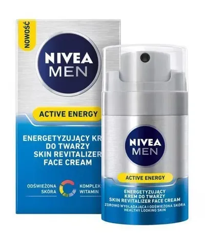 Nivea Men, Active Energy, Skin Revitalizer Face Cream (Energetyzujący krem do twarzy)