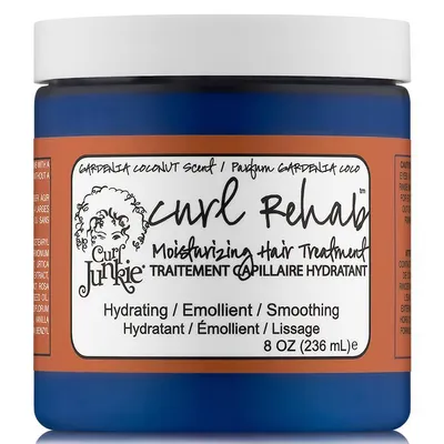 Curl Junkie Curl Rehab, Moisturizing Hair Treatment - Gardenia-Coconut (Nawilżająca kuracja do włosów kręconych `Gardenia i kokos`)