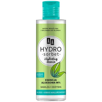 AA Hydro Sorbet, Esencja aloesowa 96%