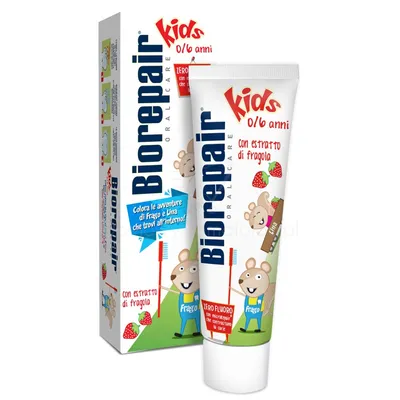 BioRepair Kids, Wzmacniająca i remineralizująca pasta dla dzieci 0-6 lat