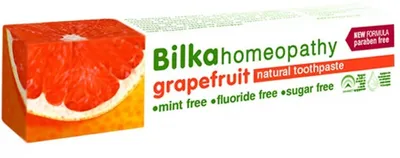 Bilka Homeopathy, Grapefruit Toothpaste (Pasta do zębów z ekstraktem z grejpruta)