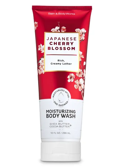 Bath & Body Works Japanese Cherry Blossom, Moisturizing Body Wash (Kremowy żel pod prysznic)