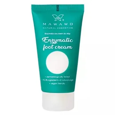 Mawawo Natural Cosmetics Enzymatic Foot Cream (Enzymatyczny krem do stóp)