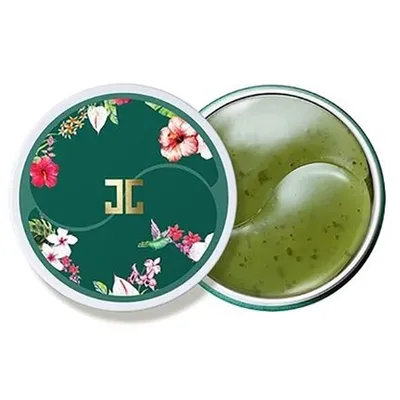 JayJun Cosmetic Green Tea Eye Gel Patch (Płatki hydrożelowe pod oczy z drobinkami zielonej herbaty)