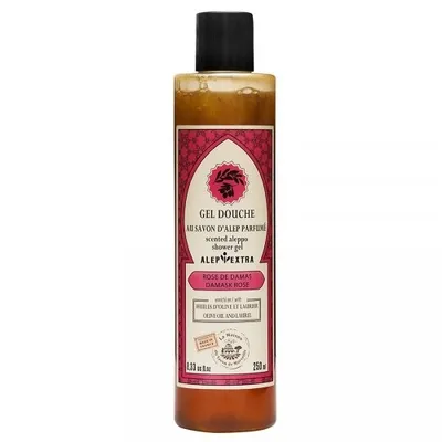 La Maison du Savon Gel Douche Au Savon d' Alep Parfume Rose De Damas (Mydło z Aleppo pod prysznic `Róża damasceńska`)