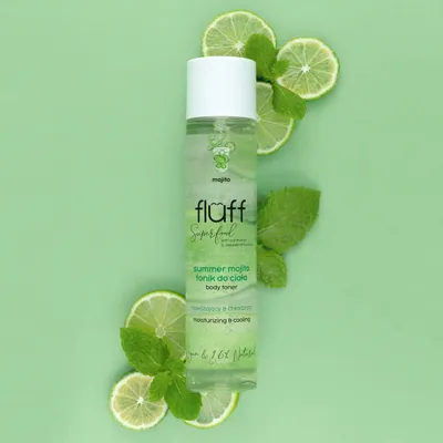 Fluff Superfood, Summer Mojito Body Toner (Tonik do ciała `Letnie mojito`)