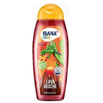 Isana Kids, Żel pod prysznic `Lawa`