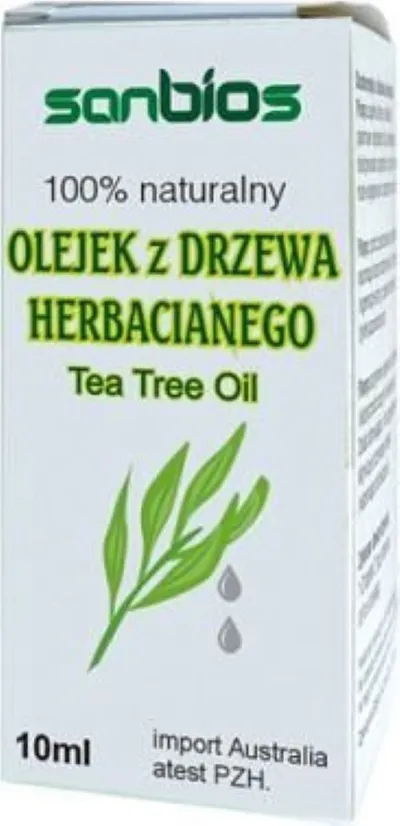 Sanbios Tea Tree Oil (Olejek z drzewa herbacianego)