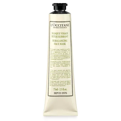 L'Occitane Aromachologie, Masque Visage Rééquilibrant (Aromakologia, Harmonizująca maseczka do twarzy)