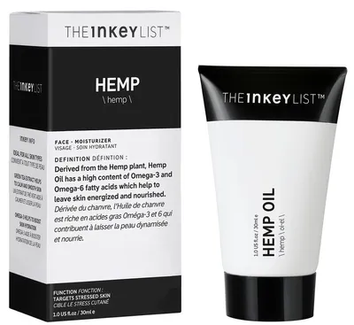 The Inkey List Hemp Oil Cream Moisturiser (Olej z konopi)