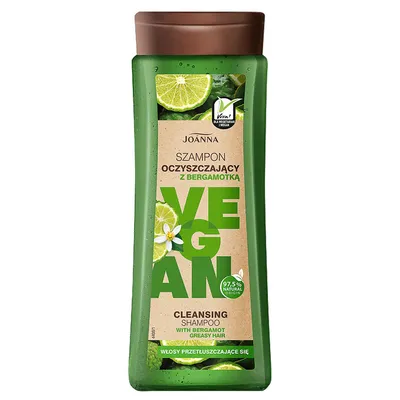 Joanna Vegan, Szampon oczyszczający z bergamotką