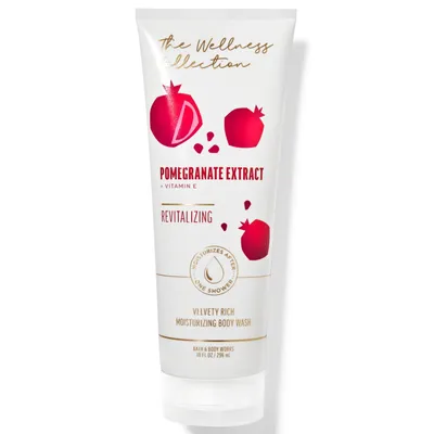 Bath & Body Works The Wellness Collection, Pomegranate Extract Velvety Rich Moisturizing Body Wash (Nawilżający płyn do mycia ciała)