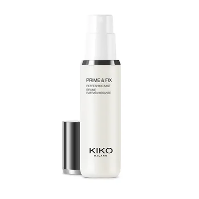 Kiko Milano Prime & Fix Refreshing Mist (Wielofunkcyjny spray: odświeżająca baza i utrwalacz makijażu 2 w 1)