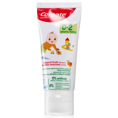 Colgate Kids, Pasta do zębów dla dzieci 0-2 lata