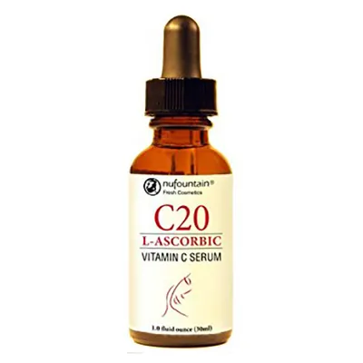 NuFountain Fresh Cosmetics C20 L-Ascorbic, Vitamin C Serum (Serum z witaminą C)