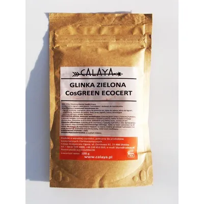 Calaya Glinka zielona CosGREEN Ecocert