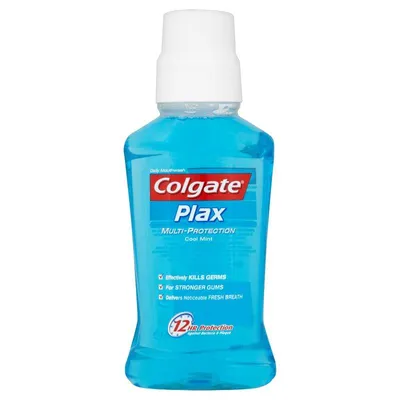 Colgate Plax, Multi Protection Cool Mint Mouthwash (Płyn do płukania jamy ustnej)
