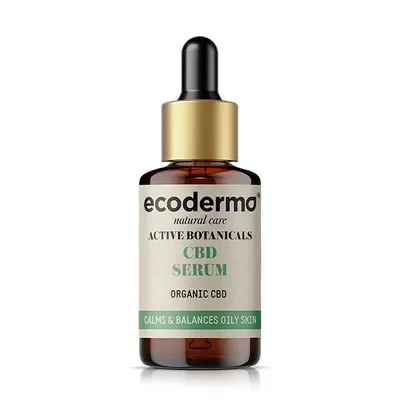 Ecoderma Natural Care, Active Botanicals, CBD Serum (Serum do twarzy)