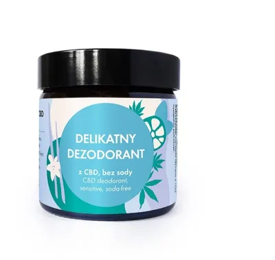 Lullalove Delikatny dezodorant z CBD bez sody