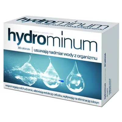 Aflofarm Farmacja Polska Hydrominum, Tabletki usuwające nadmiar wody z organizmu