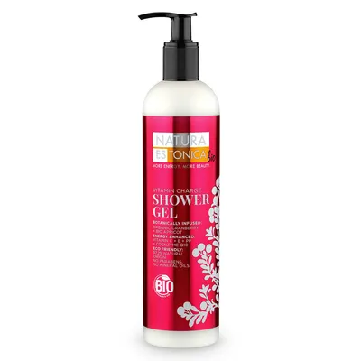 Natura Estonica Bio Vitamin Charge, Shower Gel (Witaminowy żel pod prysznic)