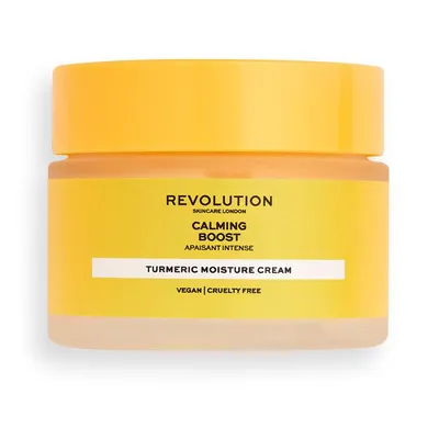 Revolution Skincare Calming Boost, Moisture Cream with Turmeric (Krem do twarzy z kurkumą)