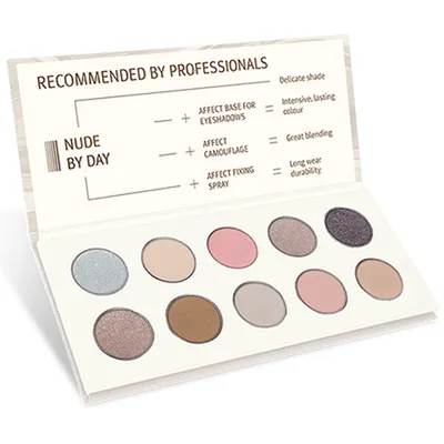 Affect Nude by Day, Eyeshadow Palette (Paleta cieni do powiek)