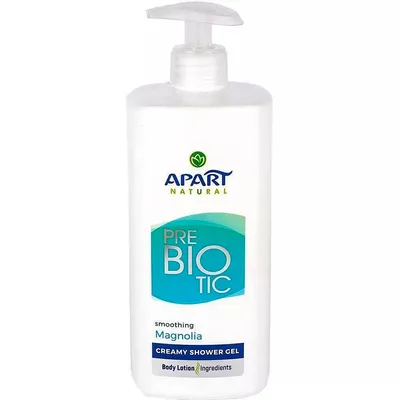 Apart Natural, Prebiotic Creamy Shower Gel Smoothing Magnolia (Kremowy żel pod prysznic)