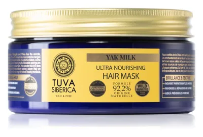 Natura Siberica Tuva Siberica, Yak Milk Hair Mask (Maseczka nawilżająco - odżywcza)