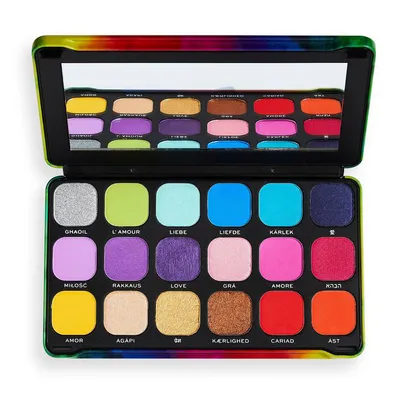 Revolution Beauty (Makeup Revolution) Forever Flawless We Are Love, Eyeshadow Palette (Paleta cieni do powiek)