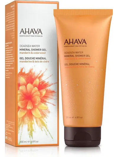Ahava Dea Sea Water Mineral Shower Gel Mandarin & Cedarwood (Żel pod prysznic `Mandarynka i drzewo cedrowe`)