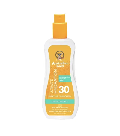 Australian Gold Spray Gel SPF30 (Żel w sprayu do opalania SPF30)