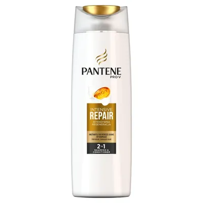 Pantene Pro-V, Intensive Repair 2 in 1 Shampoo & Conditioner (2 w 1 szampon z odżywką do włosów słabych i zniszczonych `Intensywna Regeneracja `)