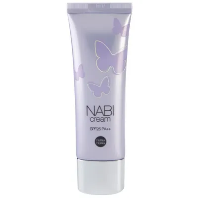 Holika Holika Nabi Cream, Cottony SPF25 PA++ (Krem o działaniu rozświetlającym i rozjaśniającym)