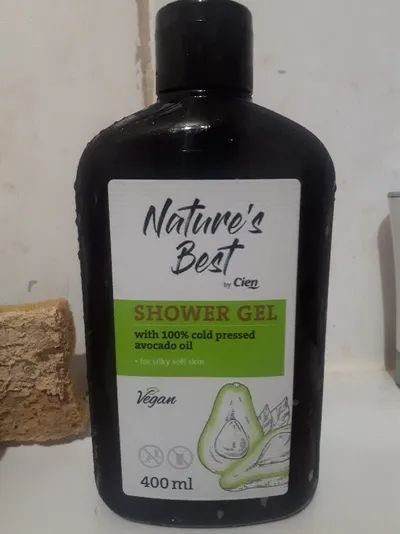 Cien Nature's Best, Shower Gel with 100% Cold Pressed Avocado Oil (Żel pod prysznic z olejkiem z awokado)