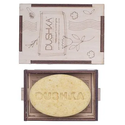 Dushka Cosmetics Twardy szampon do włosów tłustych i normalnych