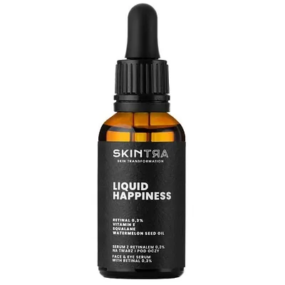 SkinTra Serum z retinalem 0,3% na twarz i pod oczy `Liquid Happiness`