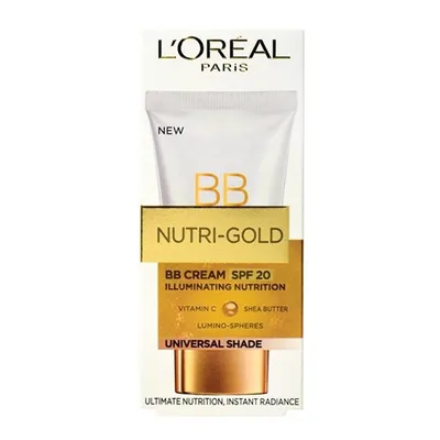 L'Oreal Paris Nutri Gold, BB Cream SPF20 (Krem BB)