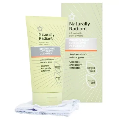 Superdrug Naturally Radiant, Brightening Hot Cloth Cleanser (Preparat do oczyszczania twarzy)