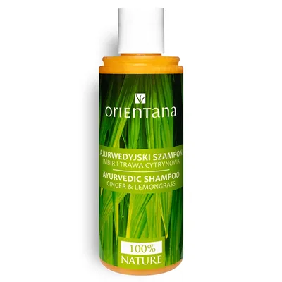 Orientana Ajurwedyjski szampon do włosów` Imbir i trawa cytrynowa`