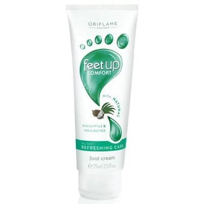 Oriflame Feet Up Comfort, Refreshing Care Foot Cream (Odświeżający krem do stóp)