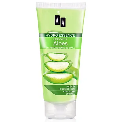 AA Hydro Essence, Soczysty Aloes, Żel peelingujący do ciała